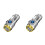 2X Flashlight Tactical  Rechargeable Laser Extremely Bright Outdoor Accessories Portable Lighting Silver 1