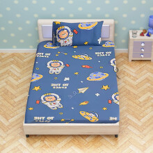 Anti-Slip Sheet Set 1 Piece Percale Cotton 1x Bed Sheet 130*70cm All-Season B