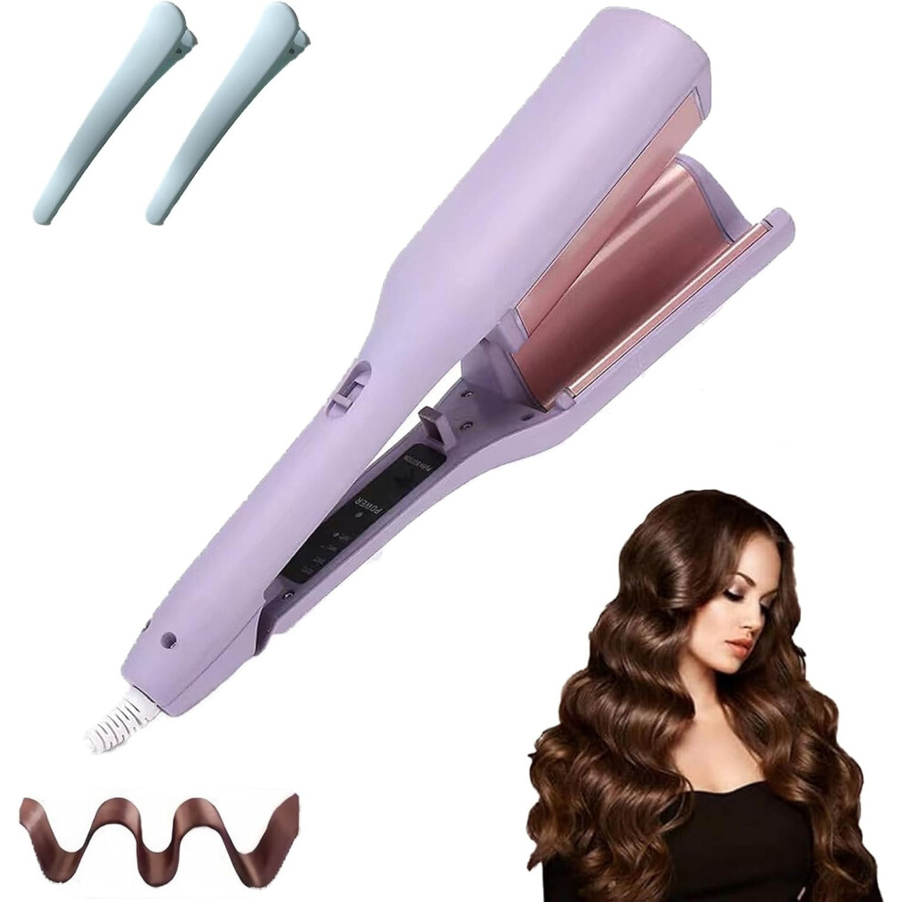 French Curling Iron with Negative Ions 4 Gear Adjustable