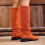 Damen-Ankle-Boots, warm, lässig, Winter, mittelhoch 6