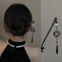 Alloy Butterfly Flower Hair Stick for Cheongsam Hanfu