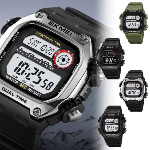 Luminous Waterproof Watch Glow-in-Dark Stopwatch Timer 9in