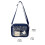 Borsa a tracolla da donna in PVC trasparente, stile giapponese. 4