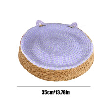 Rattan Dog Bed Round Breathable 13.8 Inch for Small Dogs