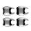 QenASHaing ABS Door Handle Covers 4pcs Heat-Resistant 1