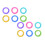 Sensory Fidget Rings 6 12 24 36 pcs 1