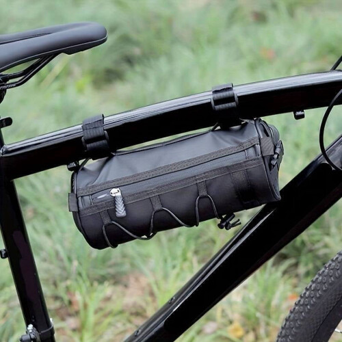 Fahrradlenkertasche, wasserdicht, abnehmbar, grün 2