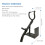 Suporte de parede para saxofone alto e tenor. 4