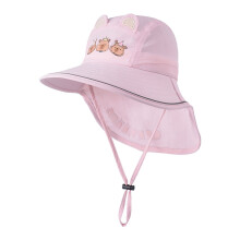 Kids Sun Hat with Neck Flap UPF 50+ Wide Brim Adjustable