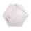 Hexagon quilting ruler acrylic template 1 piece 1