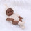Miniatura de bebê realista de 20 cm com roupas 3