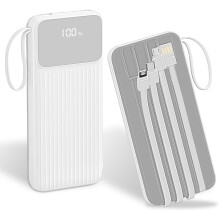 Weiyi-EC PD Power Bank 20000mAh 22W with 4 Cables Digital