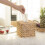 Tissueboxhouder vierkant, rotan, 1 stuk 2
