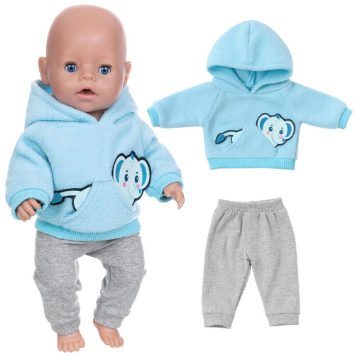 Doll Clothes Set for 14-18 Inch Dolls Soft Polyester