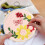 Punch Needle Embroidery Kit Flower Design 8 Inch 2
