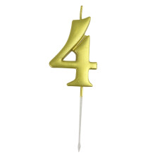 Number Candle 3D Shape Birthday Cake Decoration