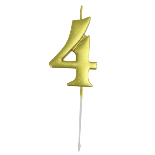 Number Candle 3D Shape Birthday Cake Decoration
