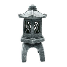 Solar Garden Lamp Resin Tree Stump Design 1 Pack