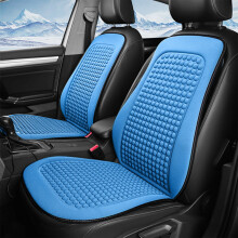 AuroraX Seat Cushion High Back Support for Long Driving Soft Back Sciatica Pain Pressure Relief Tailbone Pain Seat Cushion (Blue)