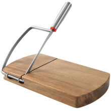 Acacia Wood Cheese Slicer Stainless Steel Wire 1 Piece