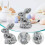Disco Ball Ornaments Mirror 12 pcs 3-inch 1