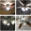 Ceiling Fan Pull Chain Frosted Glass 12 Inch Silver 7