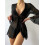Short de bain en maille transparente pour femme 4