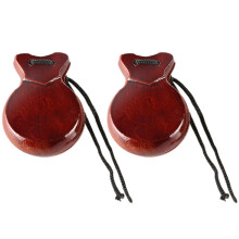 Traditional Spanish Castanets for Flamenco Dance 2 Pcs