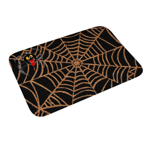 Halloween kitchen mat black ghost decorative rug