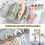 Runskmd folding hanger portable travel 6-pack 6