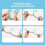 Runskmd folding hanger portable travel 6-pack 7