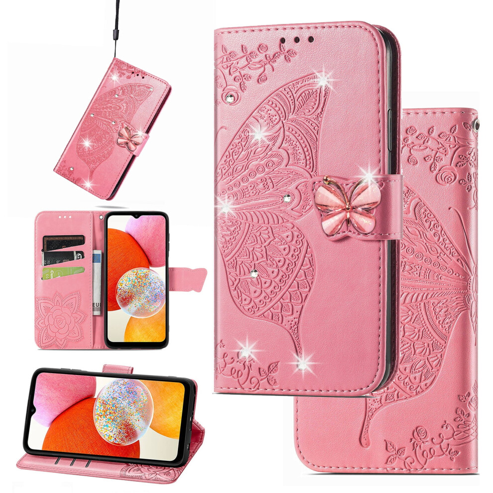 Flip Case For Samsung Galaxy A16 5G Â Pu Leather Pink 962125739381