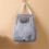 Wall-Mounted Grocery Bag Organizer Mesh Rack for Standard 5