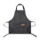 Kids Chef Apron Stripes Adjustable Black White 1