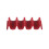 Taco Tray Wave Shape 4-Pack ABS Dishwasher Safe 1