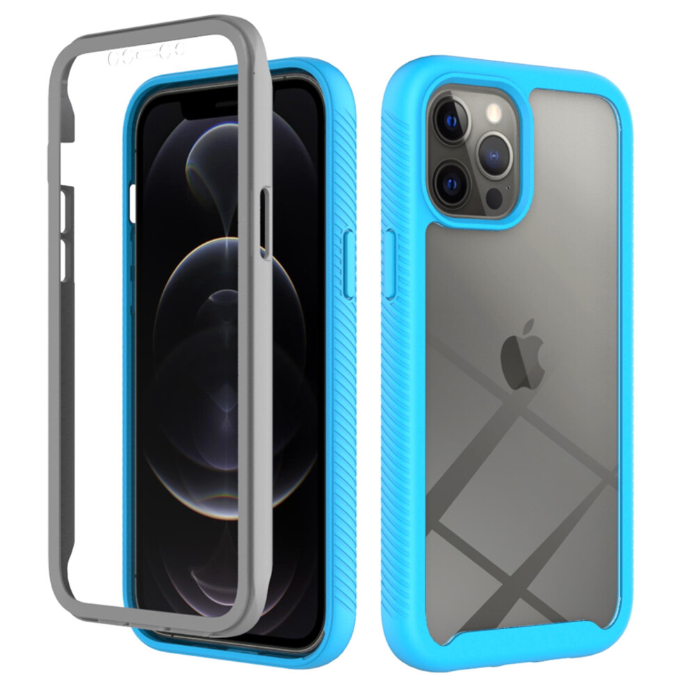 Iphone 16 Pro Max Clear Rugged Dual-Layer Case With Screen 962125672190