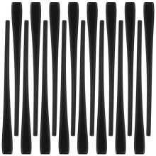 Eyeglass Temple Grips Black 10pcs for School and Office