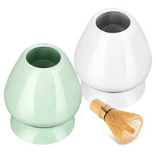 Matcha Whisk Holder Ceramic 2 Pieces