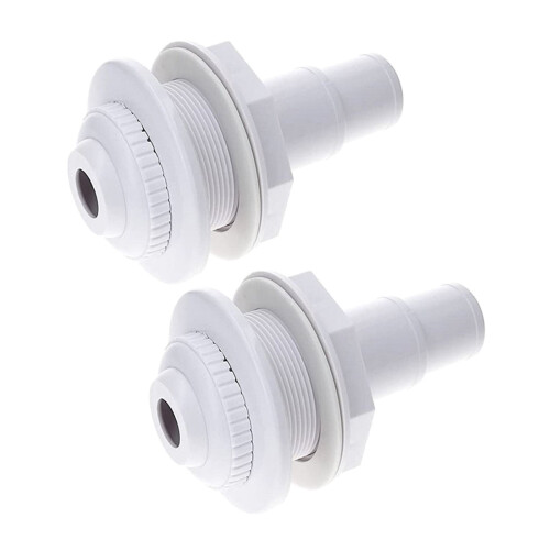 Pool Return Nozzle Set Adjustable Flow Wall Fitting 2 pcs