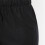 Calça cropped feminina de algodão e linho com pernas largas, preta, tamanho G 7