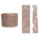 3M burlap-like decorative ribbon roll for gift boxes and 1