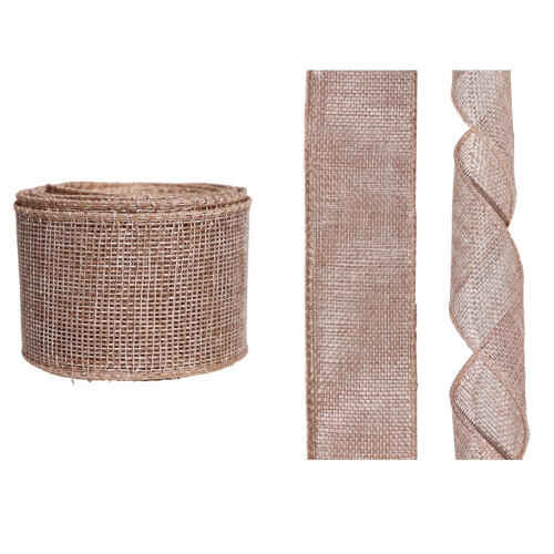 3M burlap-like decorative ribbon roll for gift boxes and