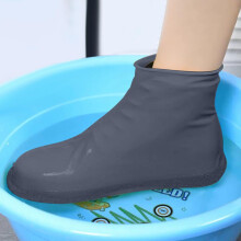 Waterproof Slip-On Shoe Covers Rubber Rain Boot Protectors