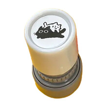 Durability ABS Stamp Featuring Adorable Black Cats Easy to Carry Ideal for Students Teachers Families