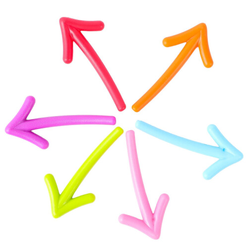 Arrow Magnetic Refrigerator Stickers Set 6 pcs