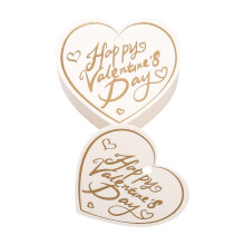 Heart and Round Pendant Labels for Valentine's Day 100 pcs