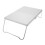 Table pliante d'extérieur rectangulaire en alliage d'aluminium (1 pièce) 5