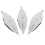 Silver Tatting Shuttle Vintage Style 3 Pieces 4