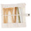 Bamboo Cutlery Set Travel Tableware 4-Piece 5