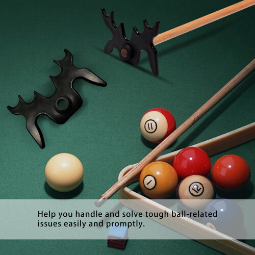Billiard Cue Bridge Head Slip-On Portable Moosehead 1